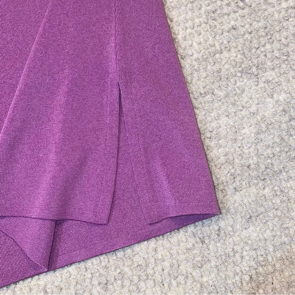 Exclusively Misook 100% Acrylic Tank Top Shirt Purple Women Size XS Extra Small - Picture 8 of 8